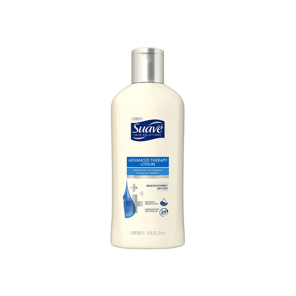6 Bottles Of Suave Skin Solutions Body Lotion, Advanced Therapy