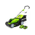 Save on Greenworks tools and Pennington grass seed