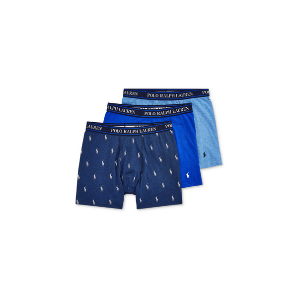 3-Pack Polo Ralph Lauren Men's Stretch Boxer Briefs