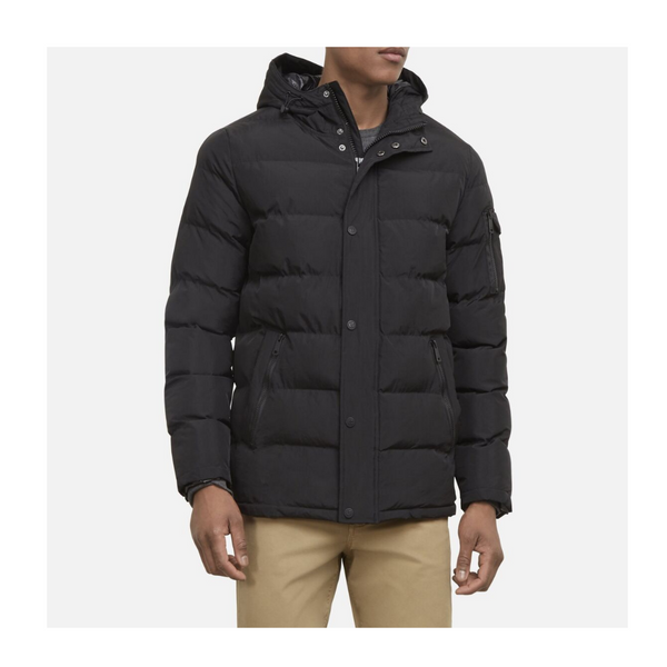 Abrigo acolchado con capucha Kenneth Cole (2 colores)