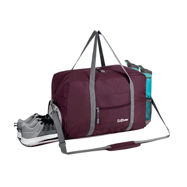 Sports Gym Bag with Wet Pocket & Shoes Compartment (3 Colors)