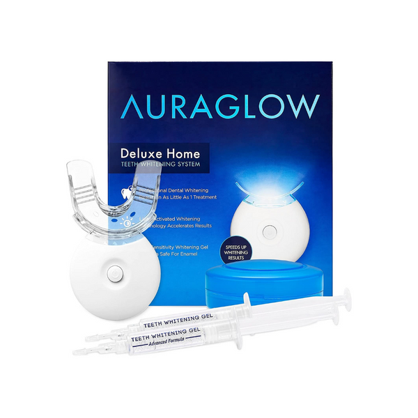 30% off AuraGlow Teeth Whitening Products