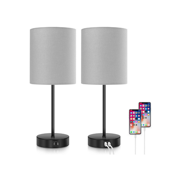 2 Dimmable Touch Control Lamps