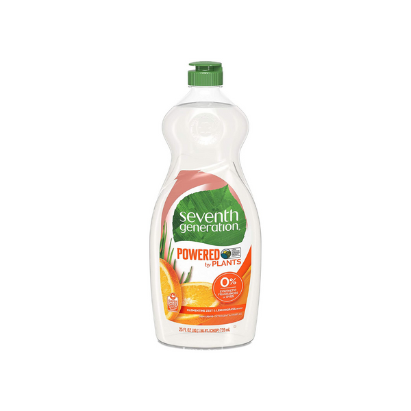 6 Bottles Of Seventh Generation Dish Liquid Soap
