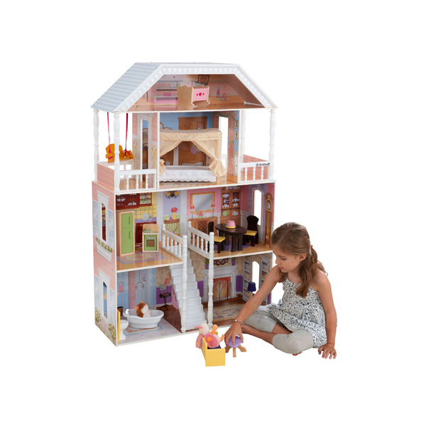 KidKraft Savannah Dollhouse With 14 Accessories