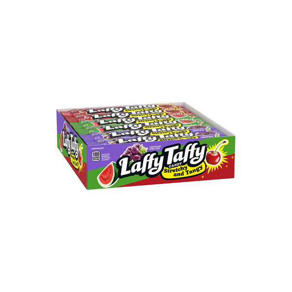 24 Pack Of Laffy Taffy Stretchy & Tangy Variety Box