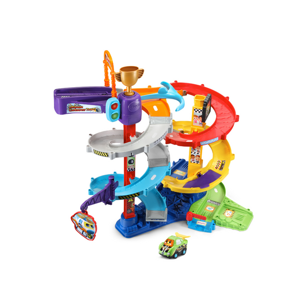 VTech Go! Go! Smart Wheels Ultimate Corkscrew Tower 3+ Feet of Play