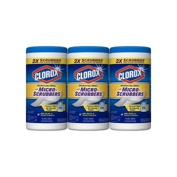 210 toallitas desinfectantes Clorox con microdepuradores