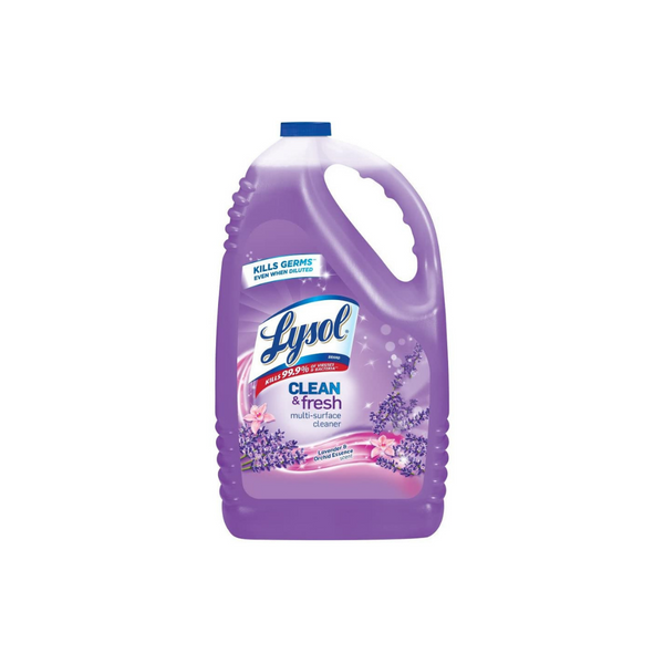 Paquete de 4 limpiadores multisuperficies Lysol Clean &amp; Fresh, orquídea lavanda