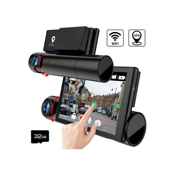 Front And Rear Dash Camera