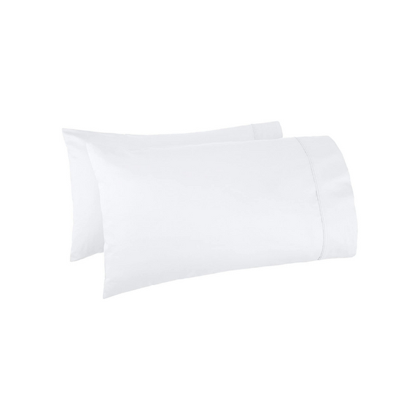 Juego de funda de almohada ultra suave de 1000 hilos, 100 % algodón egipcio