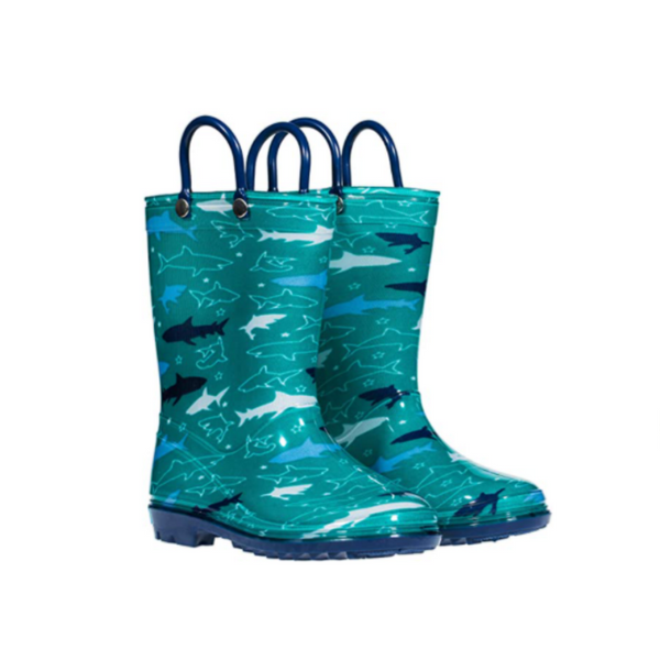 Children's Rain Boots With Handles (4 Colors)