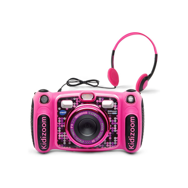 VTech Kidizoom Duo 5.0 Deluxe Digital Selfie Camera With MP3 Player And Headphones