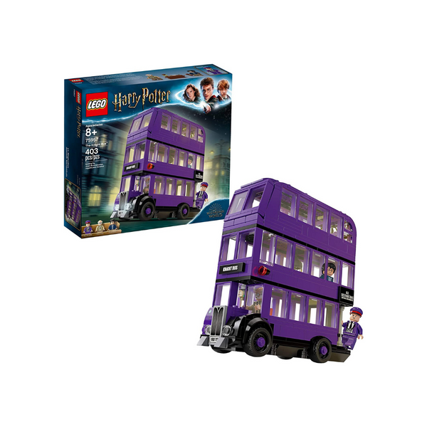LEGO Harry Potter and The Prisoner of Azkaban Knight Bus Building Kit (403 Pieces)