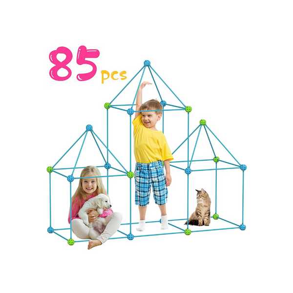KITEOAGE Construction Fort Building Kits 85PCS