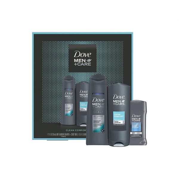 Dove Men+Care Limited Edition Men's Holiday Grooming Gift Pack (4 Styles)