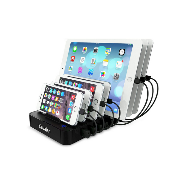 Estación de carga USB de 7 puertos