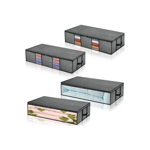 4 Under Bed Storage Organizers