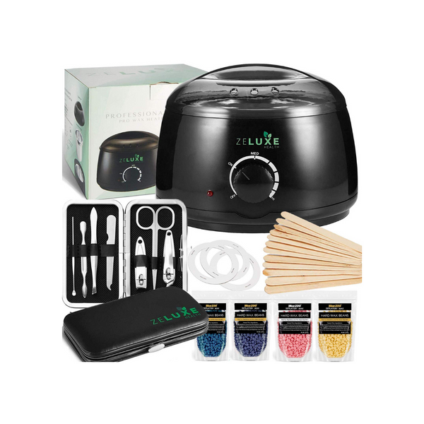 Home Waxing Kit For Hair Removal With Free Manicure Set