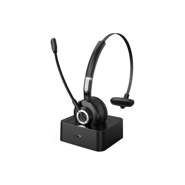 Wireless Bluetooth Headset With Charging Dock