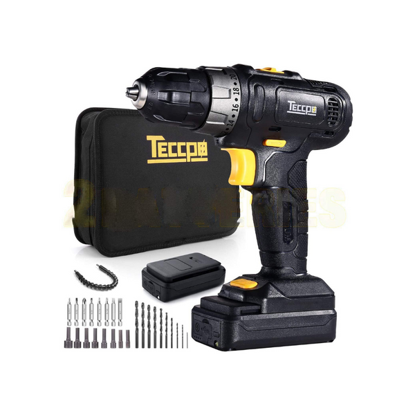 Cordless Drill Driver Set With 27 Accessories