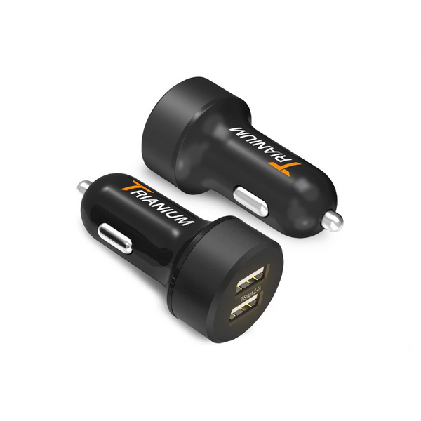 2 cargadores de coche duales Trianium