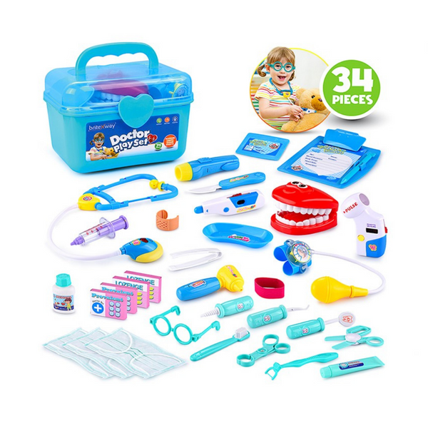 Juguete médico educativo de juego de simulación de 34 piezas