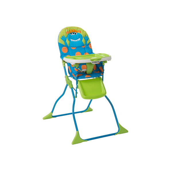 Cosco Simple Fold Deluxe High Chair with 3-Position Tray (2 colors)