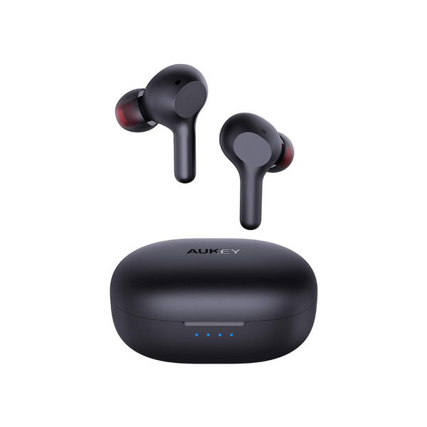 Auriculares Bluetooth inalámbricos verdaderos AUKEY con estuche de carga