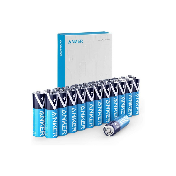 Prime Members: 24 Anker Alkaline AA Batteries