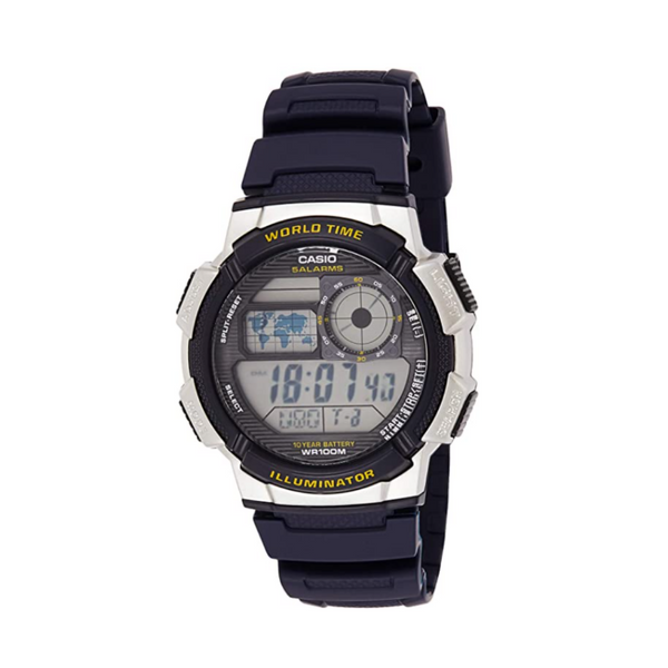 Casio Men's '10-Year Battery' Quartz Resin Watch