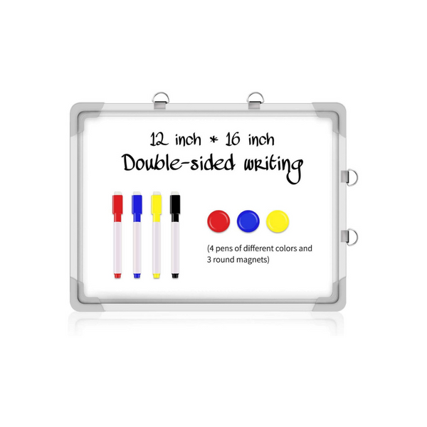 Magnetic Dry Erase Board With 4 Pens