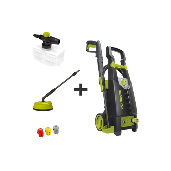 Sun Joe 2000 PSI Electric Pressure Washer With Attachments