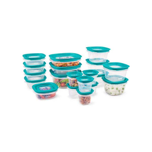 38 Piece Rubbermaid EasyFindLids with Press & Lock Leak Proof Lids