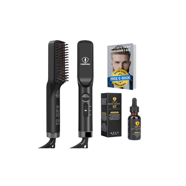 3 in 1 Hair Straightener with FREE Beard Oil Ideal Gifts