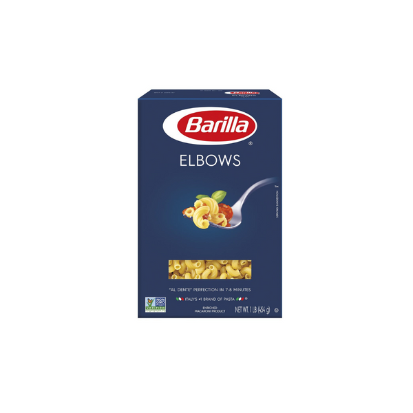 16 Boxes Of Barilla Elbows Pasta