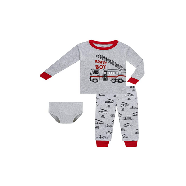 Conjuntos de pijamas para niños que brillan en la oscuridad (10 estilos)