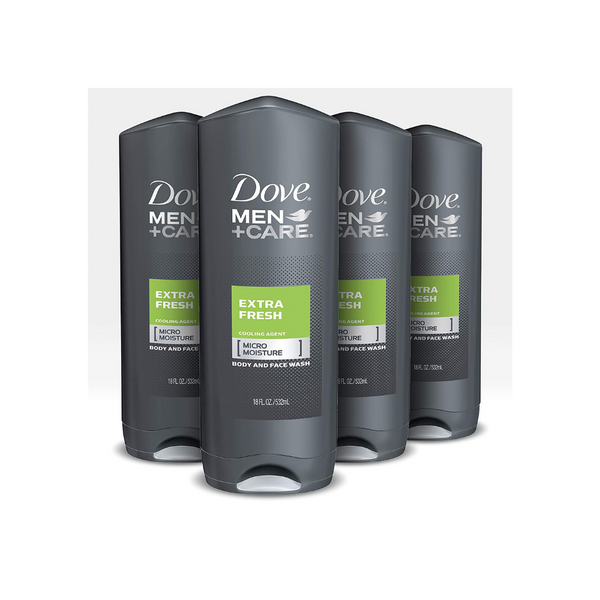 8 gel de baño Dove Men+Care