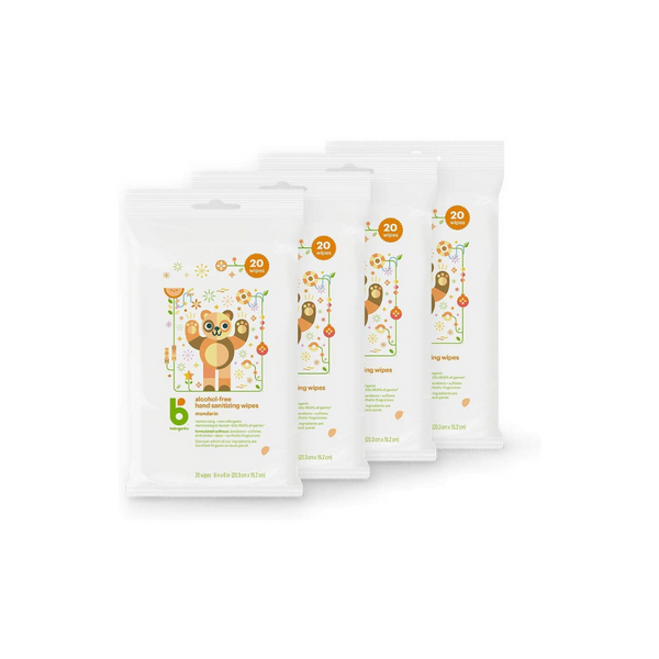 80 Babyganics Alcohol-Free Hand Sanitizer Wipes