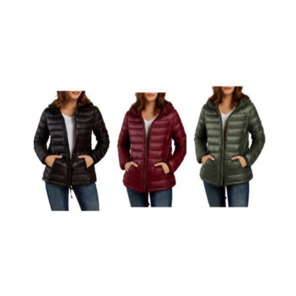 Abrigos acolchados para mujer con bolsillos (6 colores)