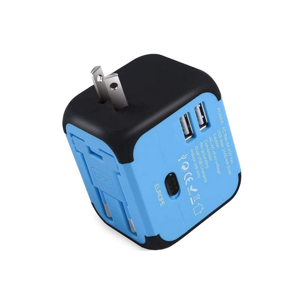 Adaptador de corriente universal para viajes internacionales