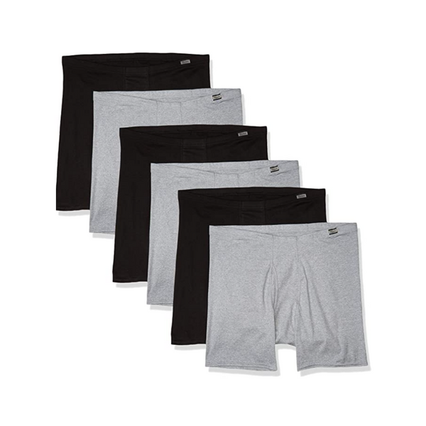 6 Hanes Men's Tagless ComfortSoft Waistband Boxer Briefs