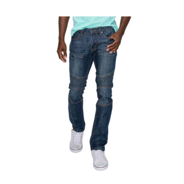 Men's Cloverfield Moto Slim Fit Denim Stretch Jeans