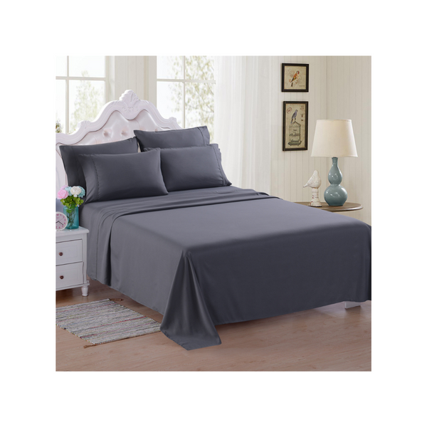 6 Piece Soft Microfiber Bed Sheet Set