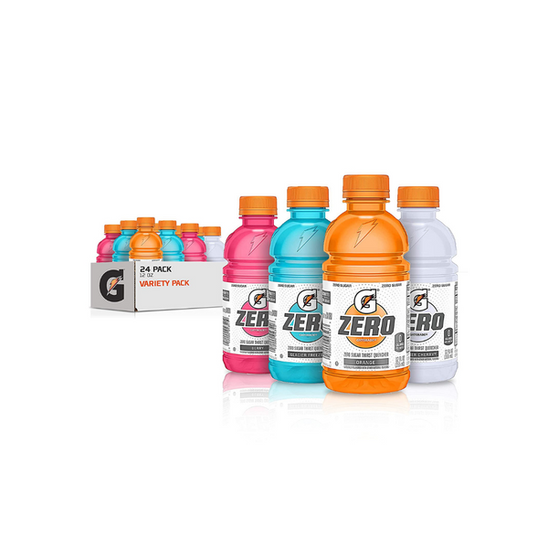 24 Bottles Of Gatorade Zero Sugar Thirst Quencher