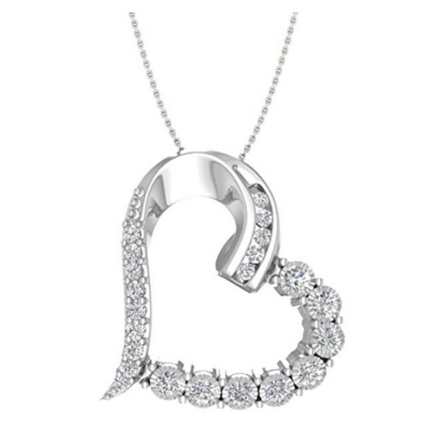 Ahorre hasta un 48 % en joyas de diamantes para mujer