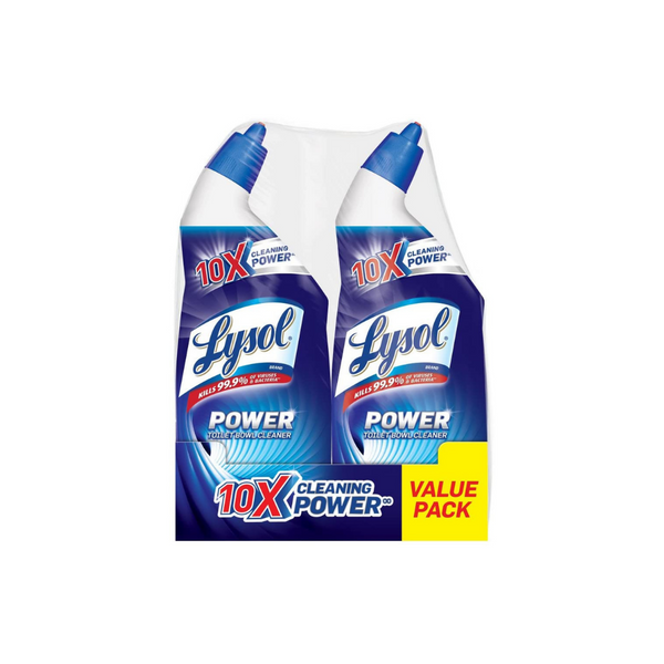2 Lysol Power, Toilet Bowl Cleaner