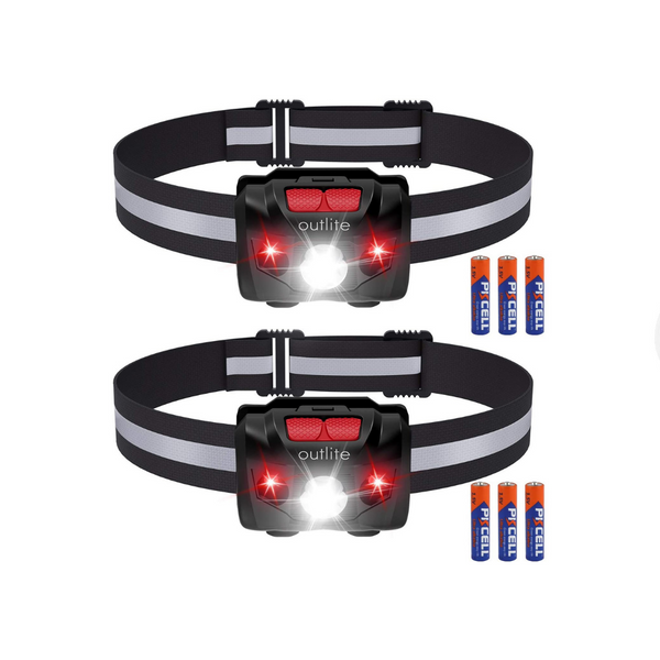 Paquete de 2 linternas LED para faros delanteros