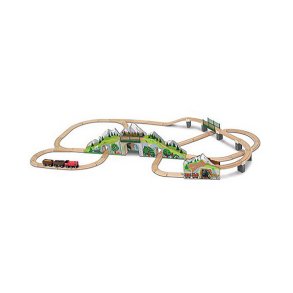 Juegos de trenes de madera Melissa &amp; Doug en oferta