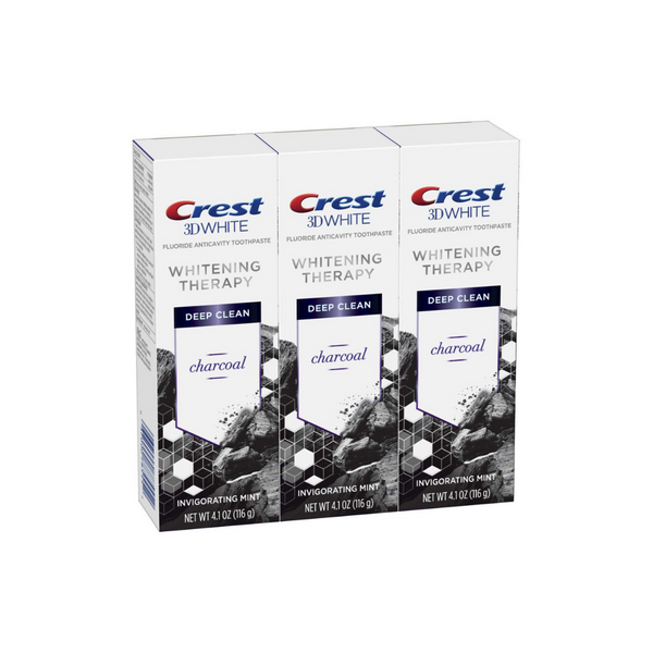 3 Crest Charcoal 3D White Toothpaste